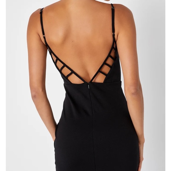 Lulu’s So Good Sleeveless Cutout Bodycon Dress Mini Black Size Small - Picture 2 of 9